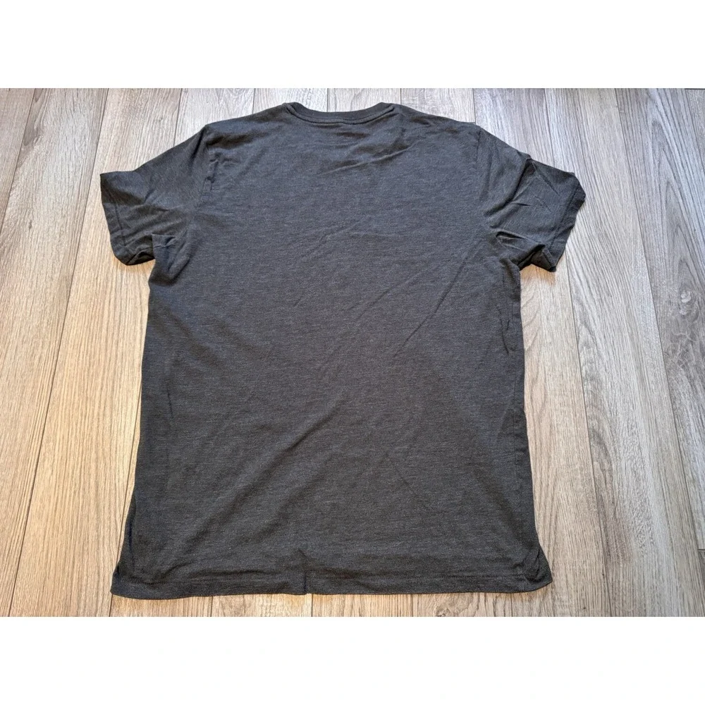 Aeropostale Mens‎ New York 1987 Graphic T-Shirt Charcoal Gray Large Short Sleeve